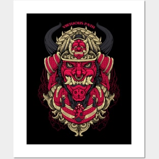 SHOGUN HANNYA Posters and Art